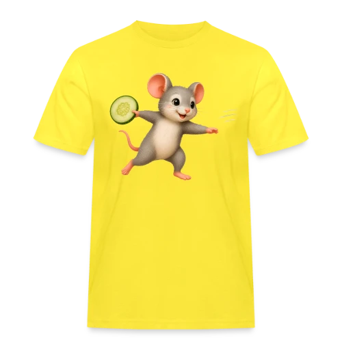 La Souris Frisbee et la Tranche de Concombre - T-shirt Workwear homme