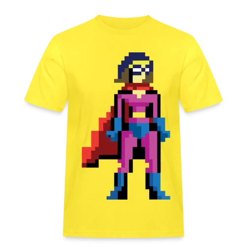 Super-Héroïne Pixel Anna - T-shirt Workwear homme