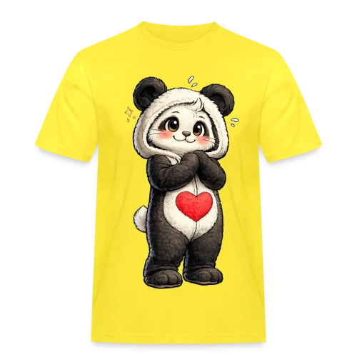 Panda en Combinaison Stylée - T-shirt Workwear homme