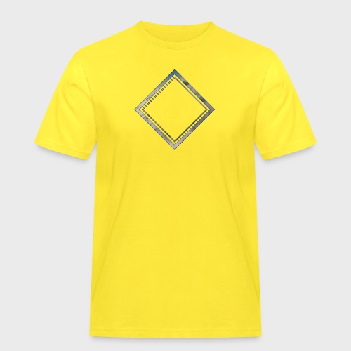 Cloud Square - Männer Workwear T-Shirt