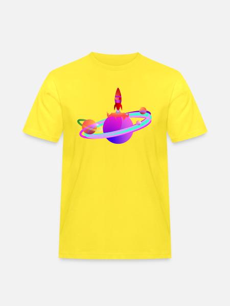 Racket - Men's Workwear T-Shirt - yellow