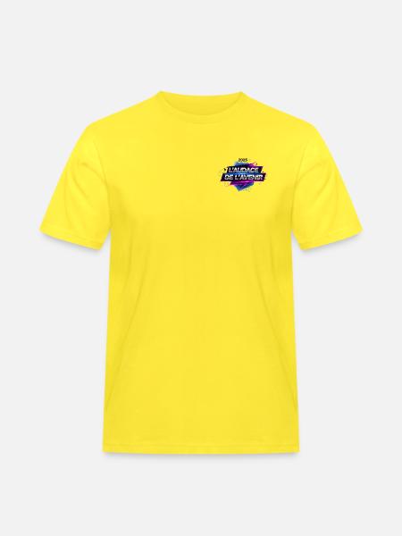 The Audacity of the Future 2025 - Men's Workwear T-Shirt - yellow