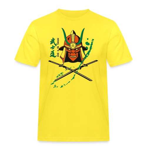 Samurai hjelm Kabuto 6 - Herre Workwear T-Shirt