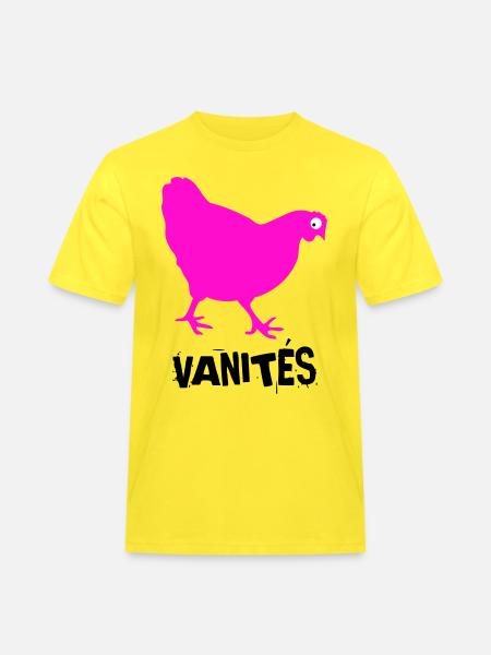 VANITÉS - T-shirt Workwear homme - jaune