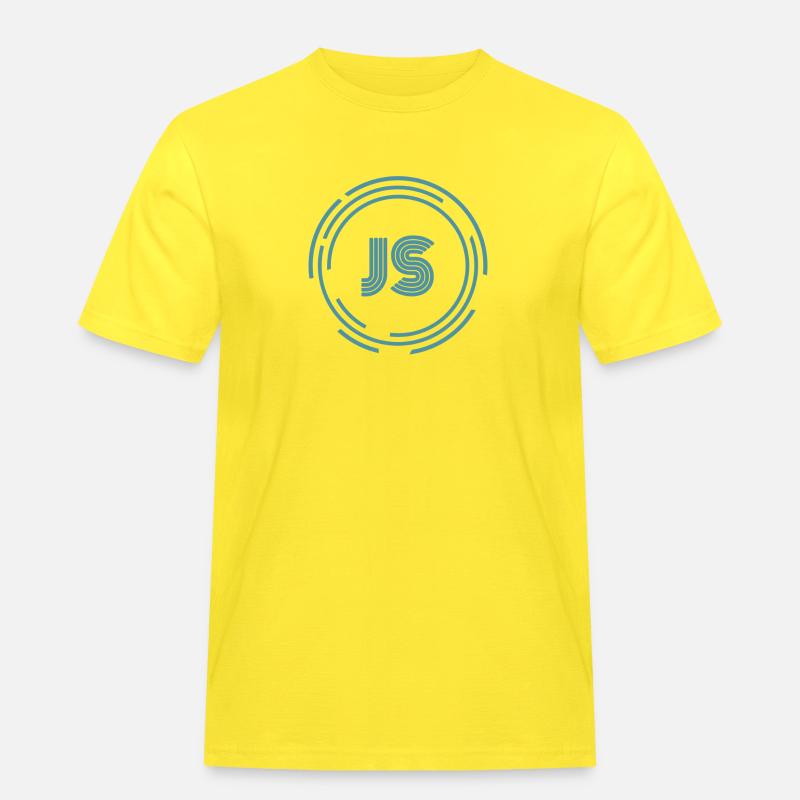 Java Script - T-shirt Workwear homme - jaune