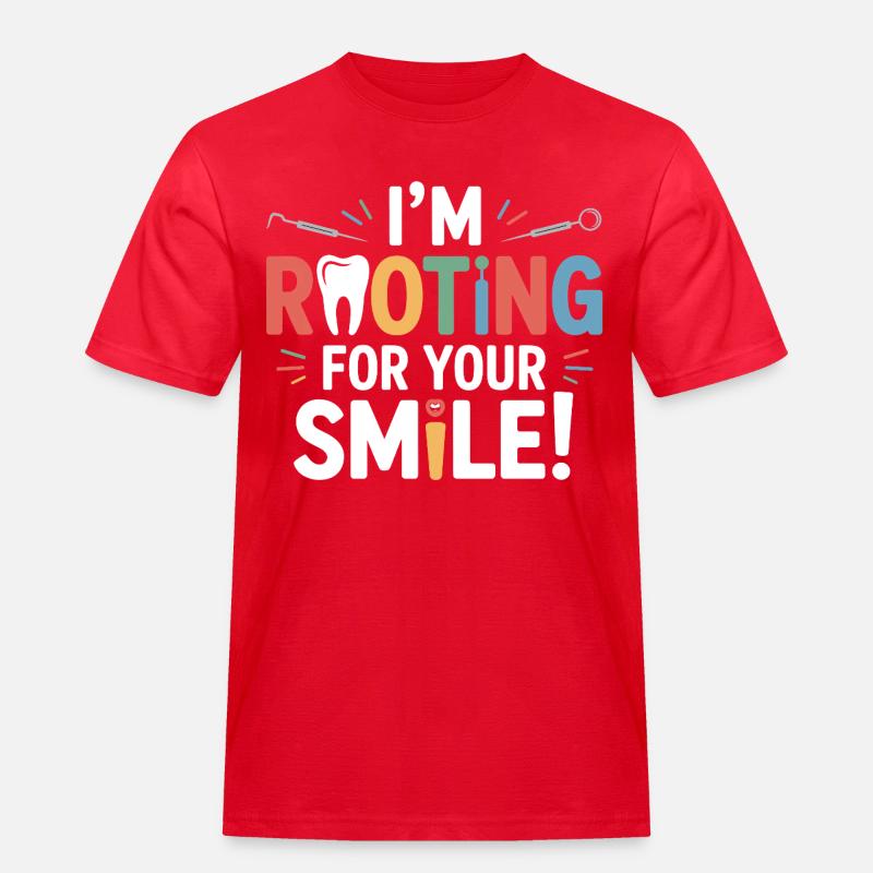 Conception technique de l’articulateur dentaire - T-shirt Workwear homme - rouge