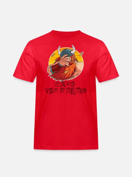 FacePalm Viking - Men's Workwear T-Shirt - red