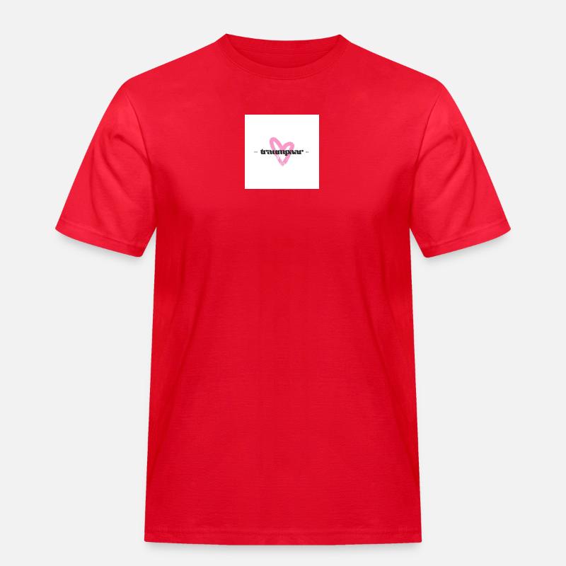 Traumpaar 2024 - Männer Workwear T-Shirt - Rot