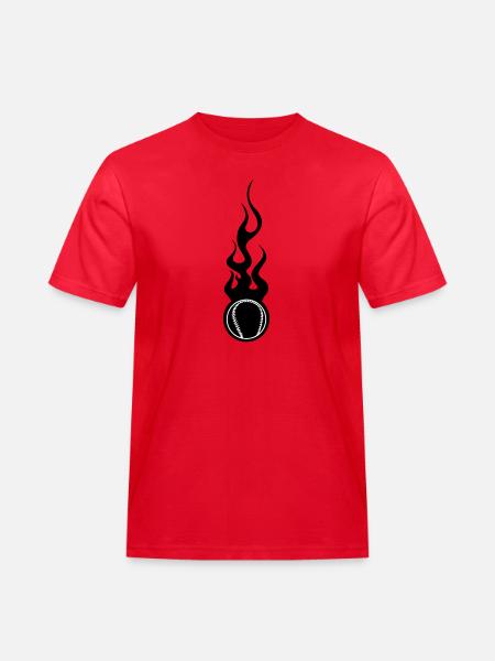 Baseball - Sport - T-shirt Workwear homme - rouge