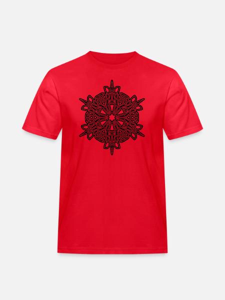 RF319BLACKUK - Men's Workwear T-Shirt - red
