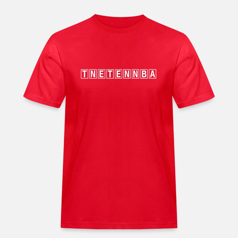 TNETENNBA - Männer Workwear T-Shirt - Rot