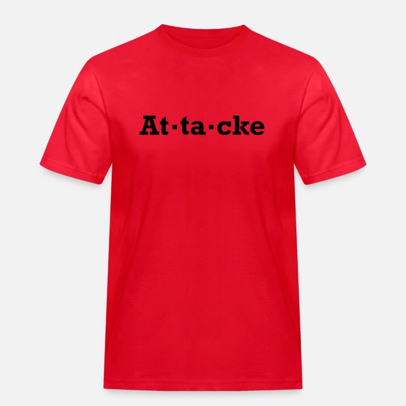 Attaquer - T-shirt Workwear homme - rouge