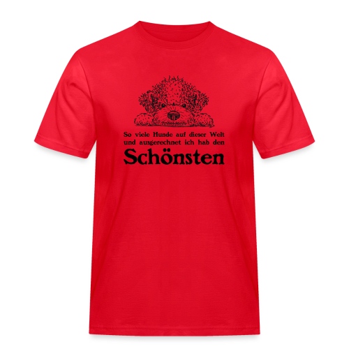 Lockenpino2 1 - Männer Workwear T-Shirt