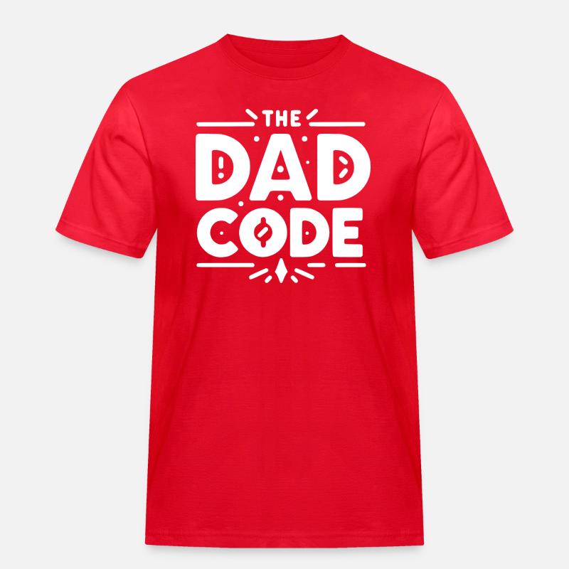Le code du papa - T-shirt Workwear homme - rouge