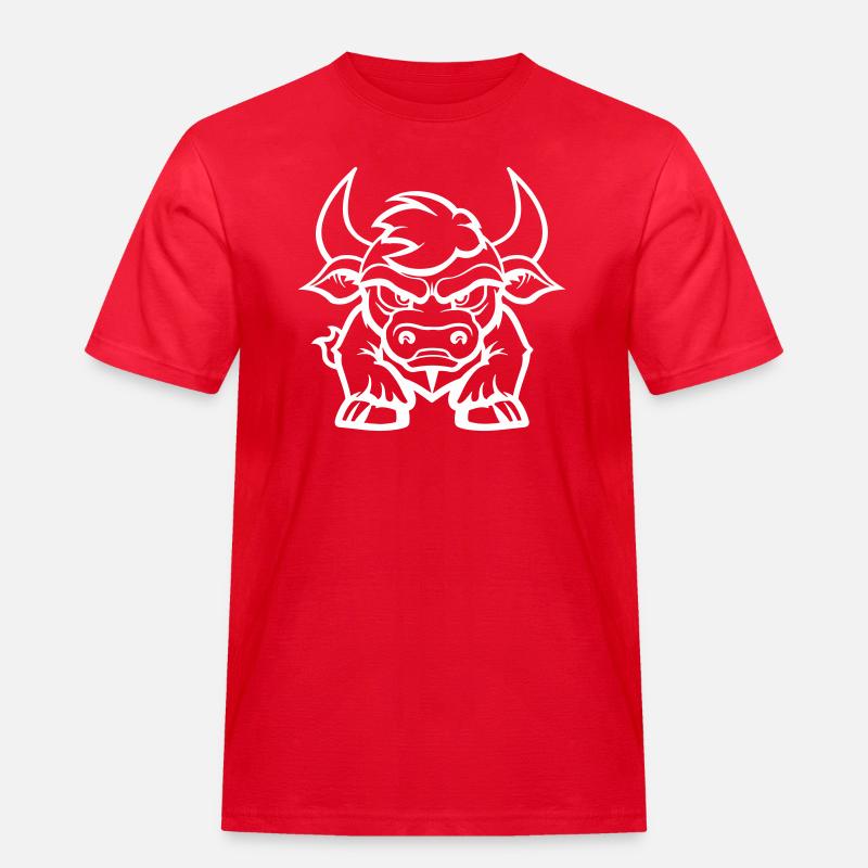bull - Men's Workwear T-Shirt - red