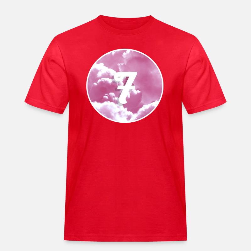 4EF00A83 8E69 4DC8 8A7D 1398B5C40235 - Männer Workwear T-Shirt - Rot