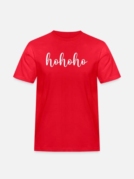 hohoho - T-shirt Workwear homme - rouge