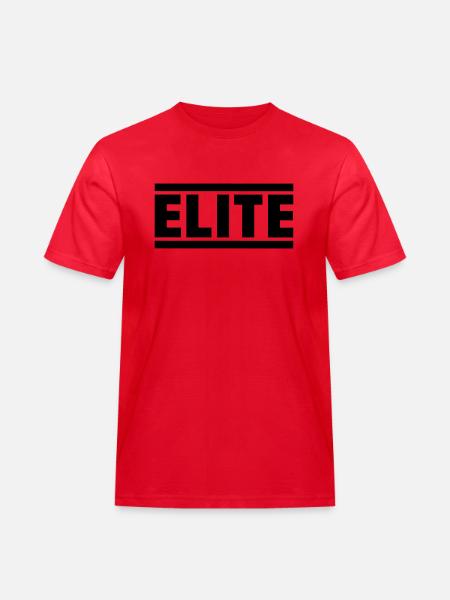 elite_f1 - Men's Workwear T-Shirt - red