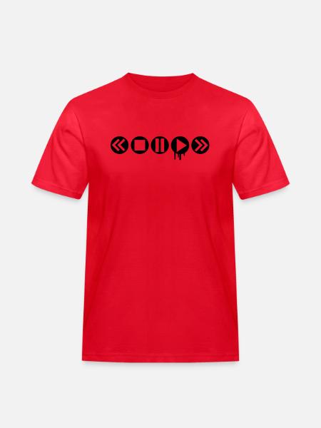 play_it___f1 - Men's Workwear T-Shirt - red