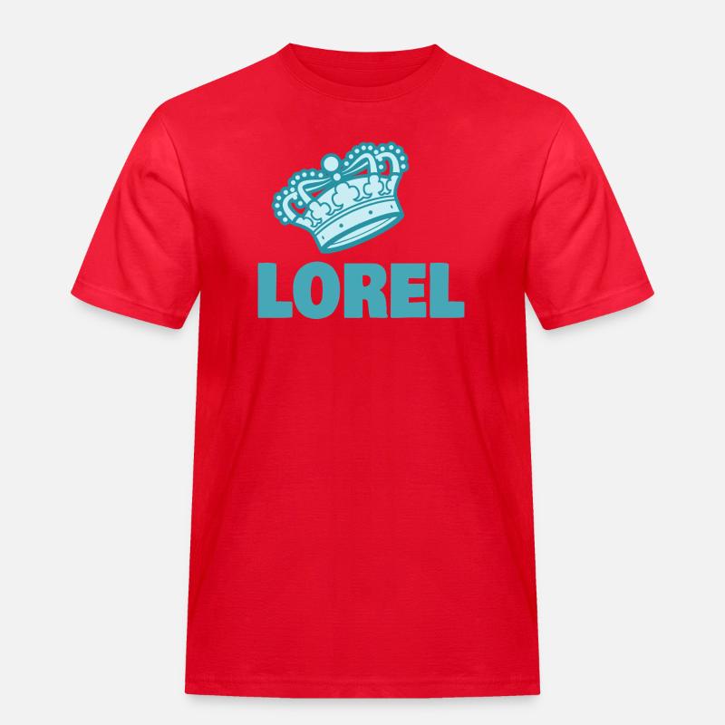 Lorel - Männer Workwear T-Shirt - Rot