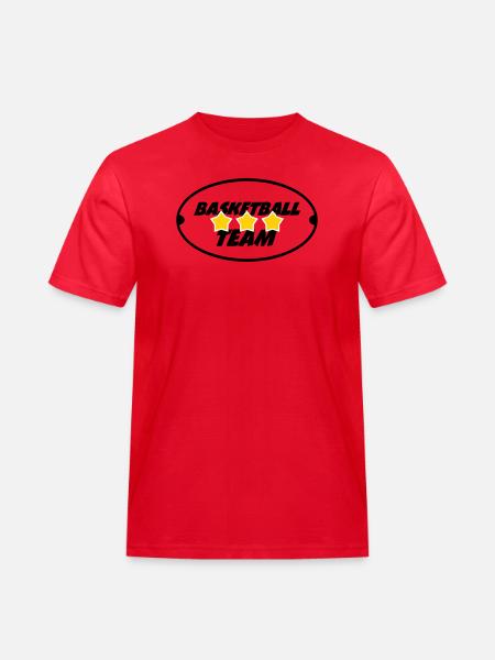 Basketball team - Men's Workwear T-Shirt - red