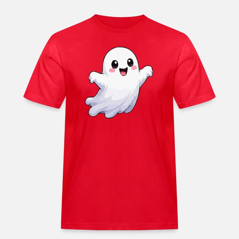 geist-comic-fun - Männer Workwear T-Shirt - Rot