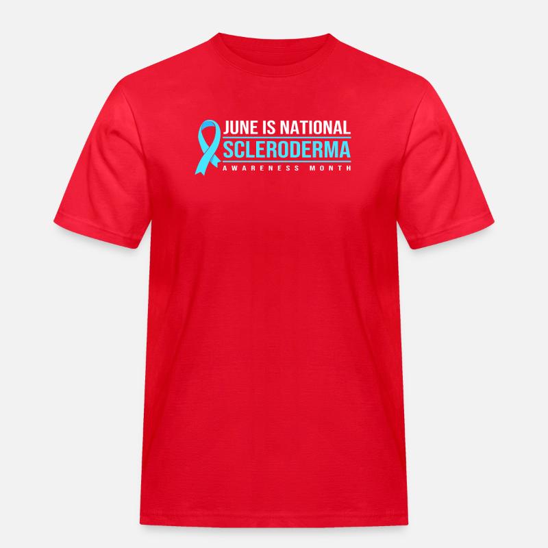 Scleroderma - Men's Workwear T-Shirt - red