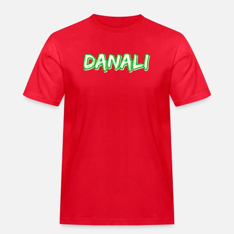 Danali - Männer Workwear T-Shirt - Rot