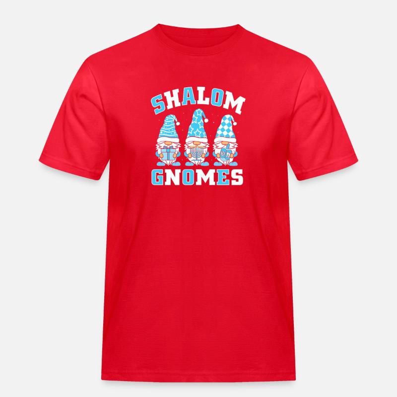 Hanoukka Hanoukka Hanoukka Gnome - T-shirt Workwear homme - rouge