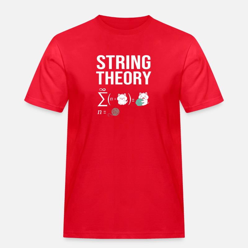 Quantum Physics Quantum Physics - Men's Workwear T-Shirt - red