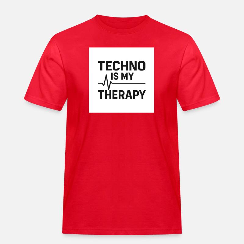 FFF2E098-3E0D-4F1A-841F-4C2C13A47547 - Männer Workwear T-Shirt - Rot
