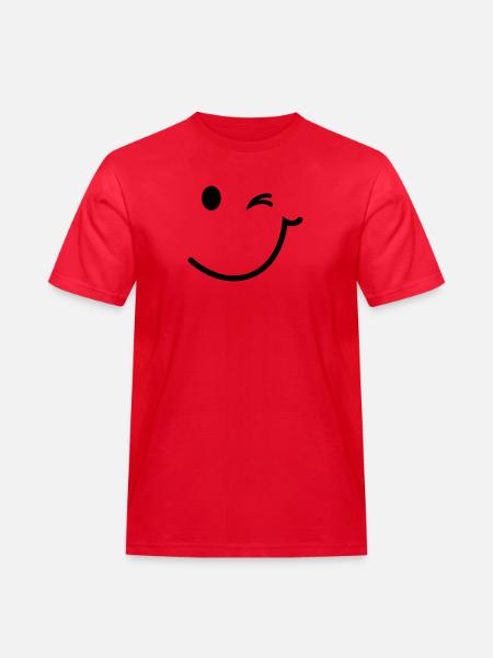 Petzauge - Men's Workwear T-Shirt - red