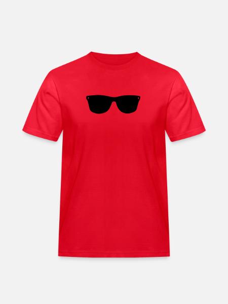 retro - Men's Workwear T-Shirt - red