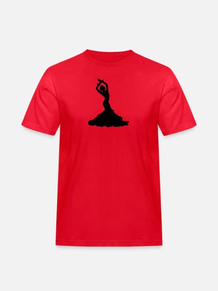 Flamenco - T-shirt Workwear homme - rouge