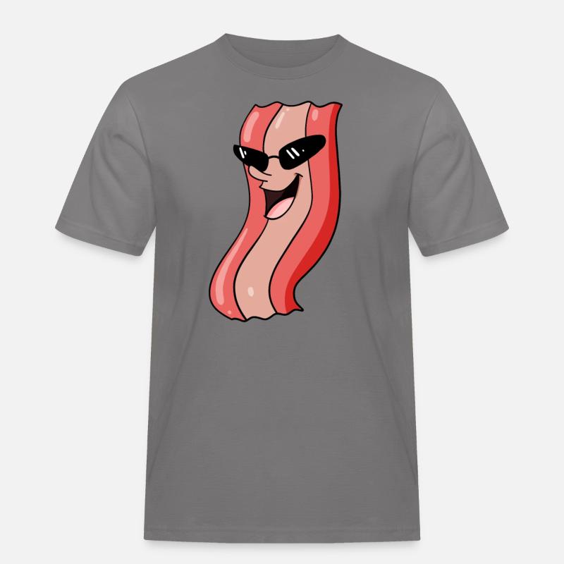 Bacon cool - Men's Workwear T-Shirt - grey