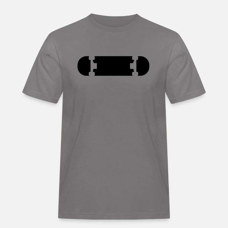 Skateboard - Men's Workwear T-Shirt - grey