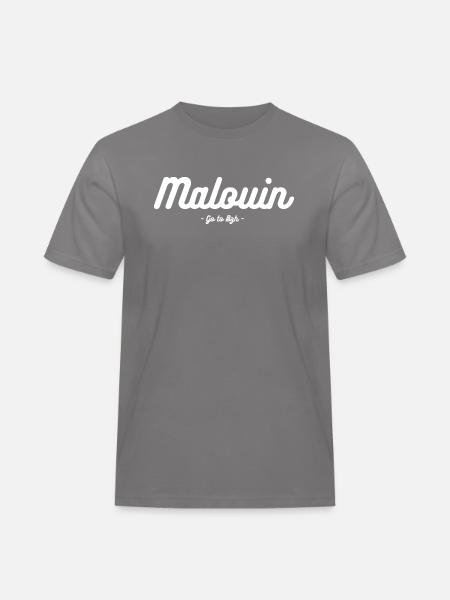 Malouin - T-shirt Workwear homme - gris