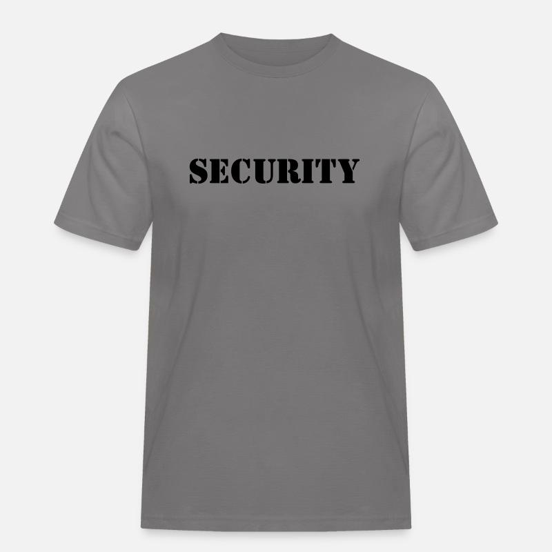 Security Design 5 - Männer Workwear T-Shirt - Grau