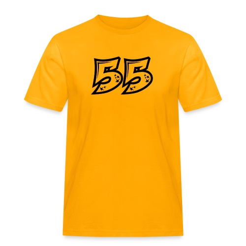 Terävä 55, läpinäkyvänä - Miesten Workwear t-paita