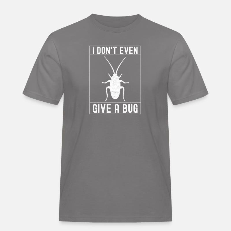 Schädlingsbekämpfung Kammerjäger - Männer Workwear T-Shirt - Grau