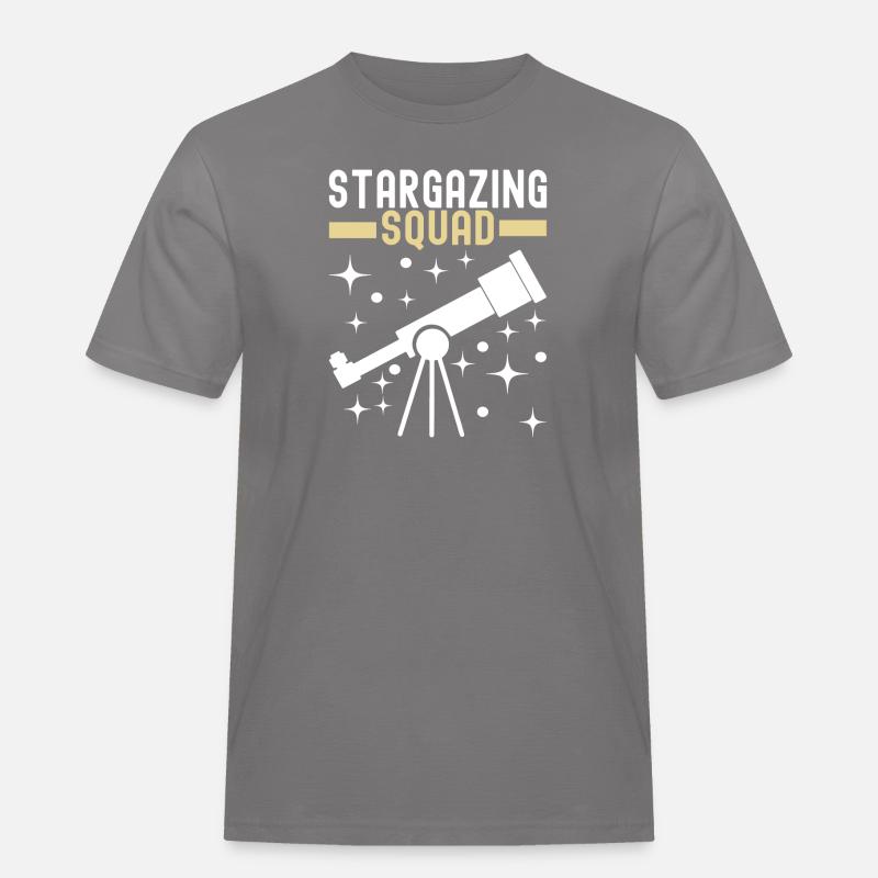Atronome Astronomie - Männer Workwear T-Shirt - Grau