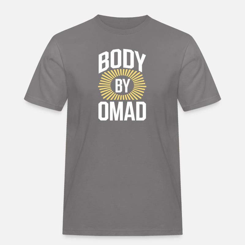 Intermittent fasting Intermittent fasting - Men's Workwear T-Shirt - grey