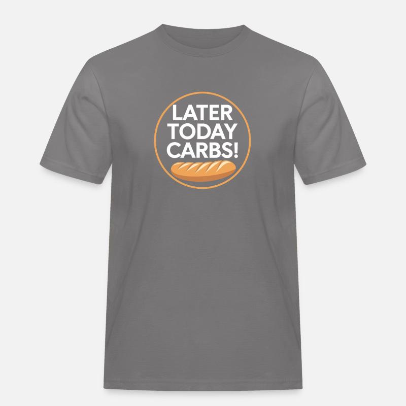 Intermittent fasting Intermittent fasting - Men's Workwear T-Shirt - grey