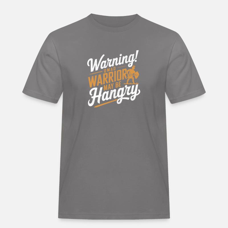 Intermittent fasting Intermittent fasting - Men's Workwear T-Shirt - grey