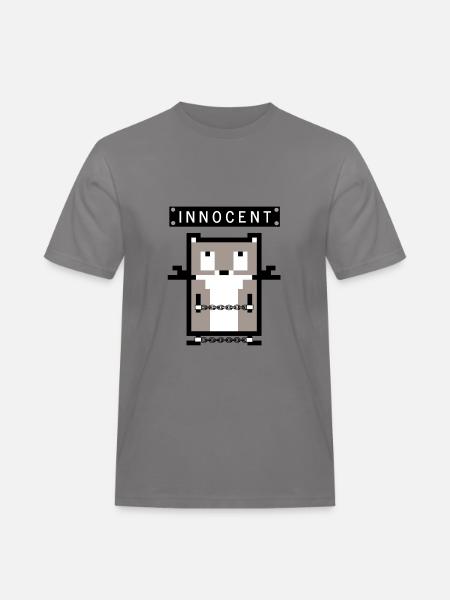 Prisonhamster - T-shirt Workwear homme - gris