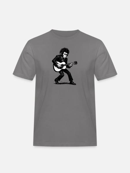 Singer Songwriter | The Monkey Dancer - Men's Workwear T-Shirt - grey
