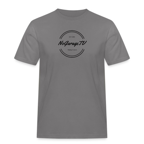 NoGarageTV (3) - Herre Workwear T-Shirt