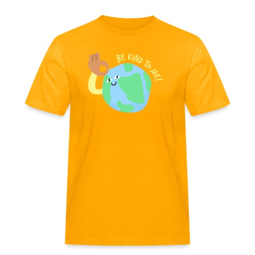 Be kind to earth - Männer Workwear T-Shirt