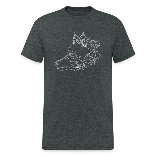 Graphic Wolf - Mannen Gildan Heavy T-shirt