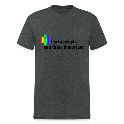 i help people - Mannen Gildan Heavy T-shirt